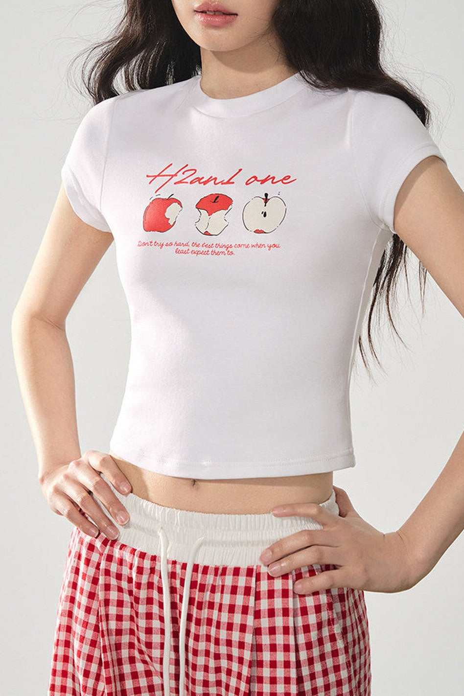 American Style Apple Print Tee