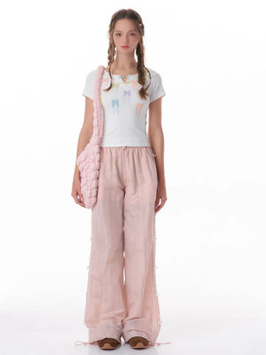 American-Style Wide-Leg Pants