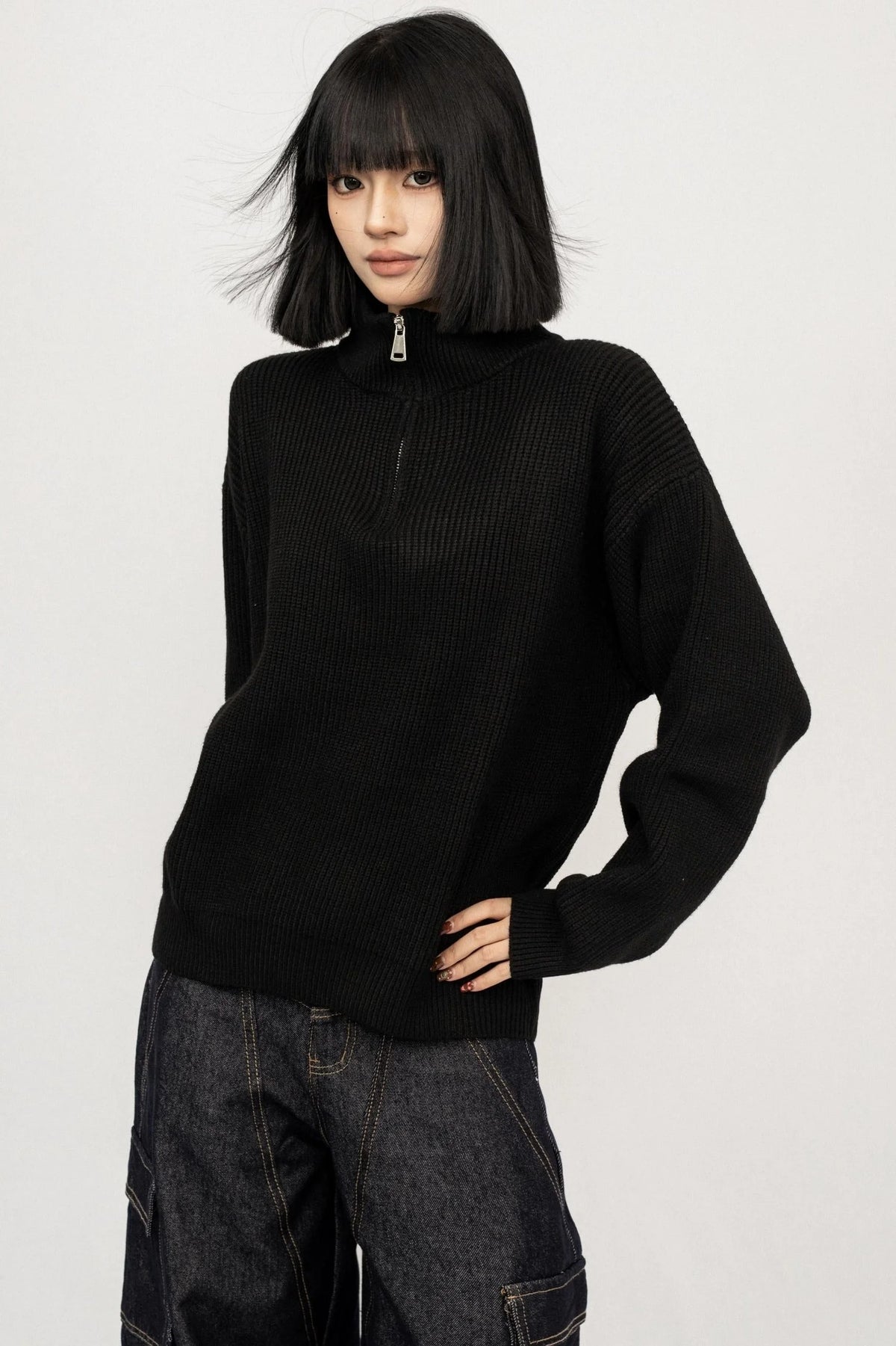 American Vintage Loose Lazy Sweater Top