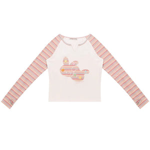 American vintage raglan undershirt top