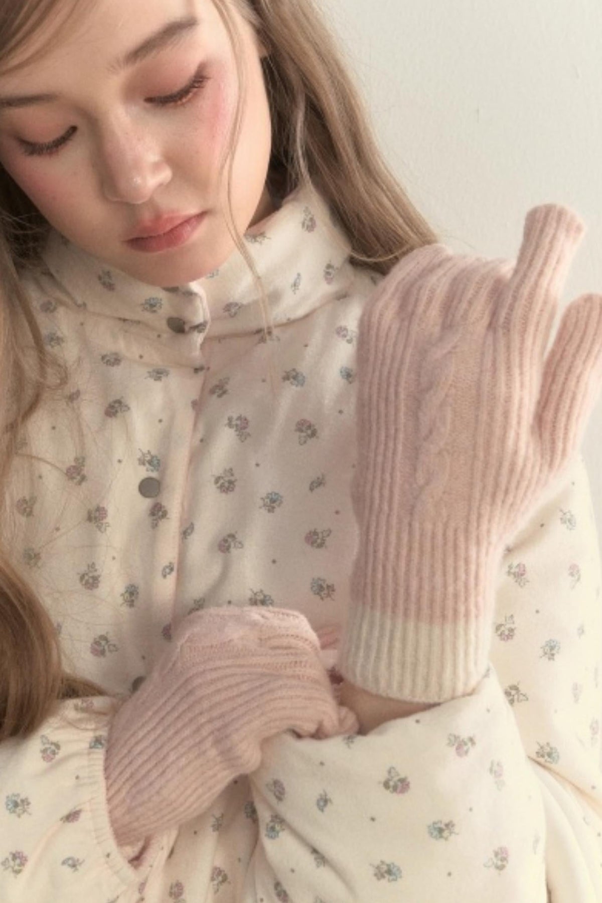 Arctic Twist Fleece Gloves
