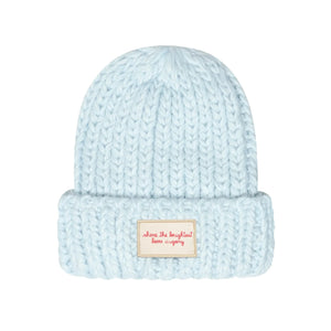 Asgony Versatile Chunky Knit Wool Hat
