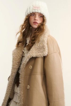 Asgony Versatile Chunky Knit Wool Hat