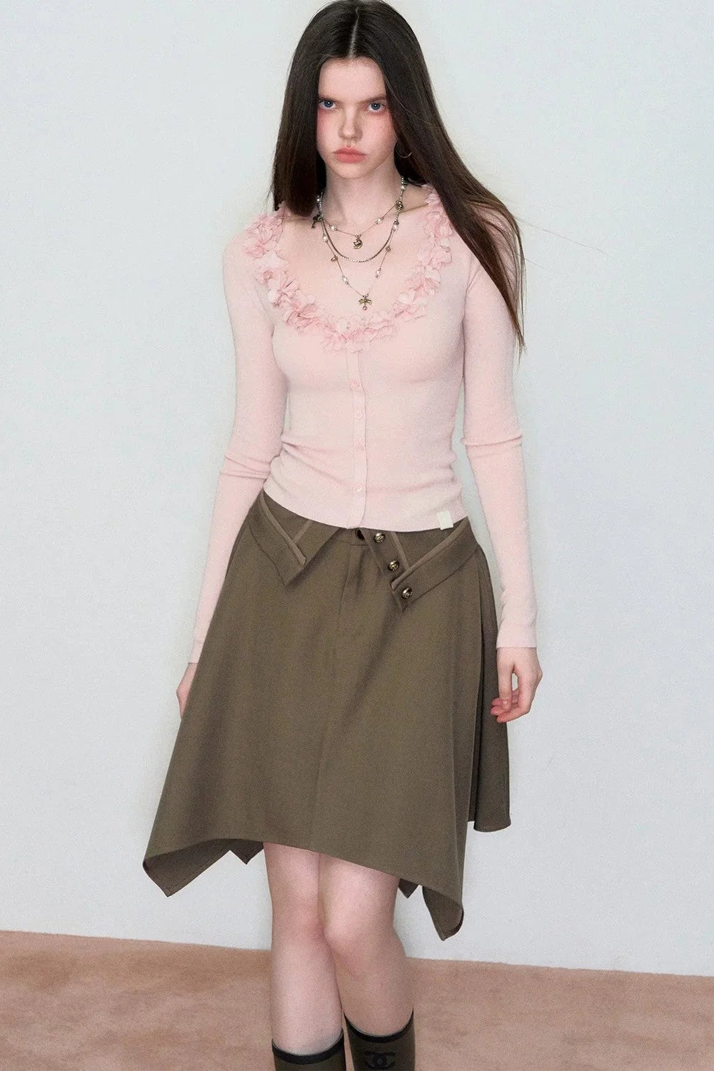 Asymmetrical A-Line Skirt