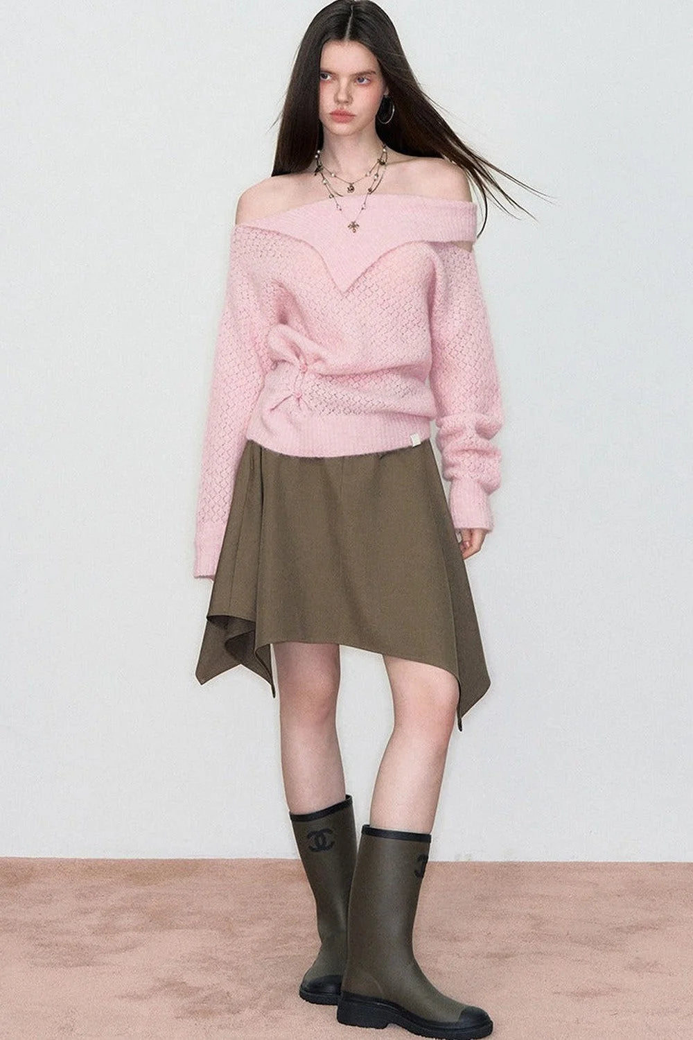 Asymmetrical A-Line Skirt