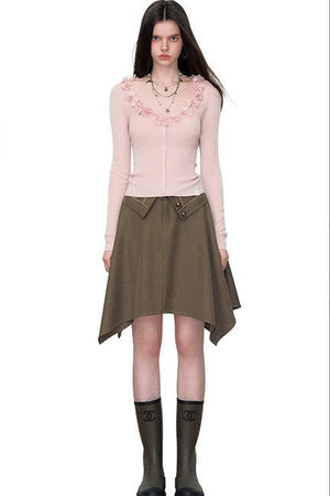 Asymmetrical A-Line Skirt