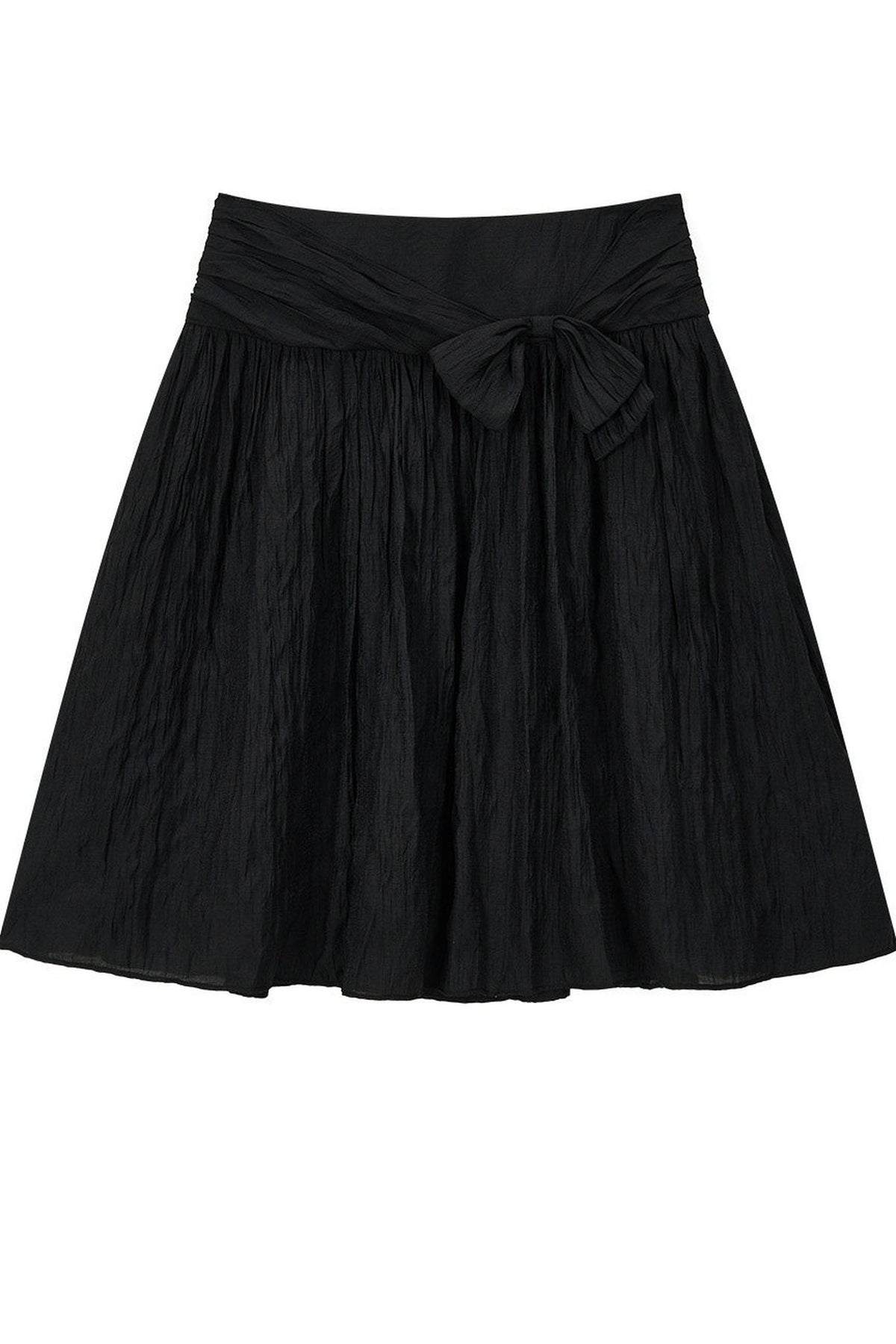 Asymmetrical Bowknot A-Line Skirt