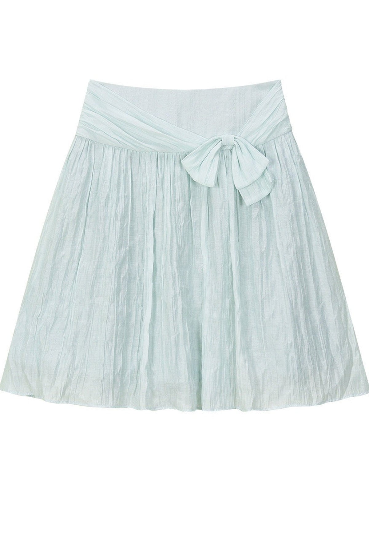 Asymmetrical Bowknot A-Line Skirt