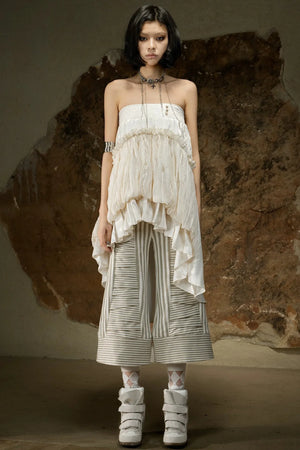 Asymmetrical High-Waisted Skirt