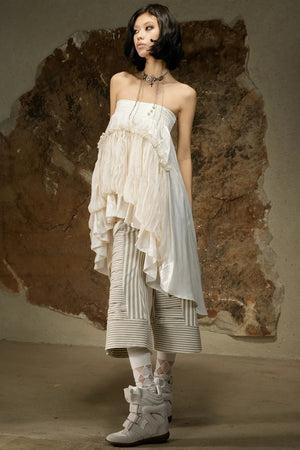 Asymmetrical High-Waisted Skirt