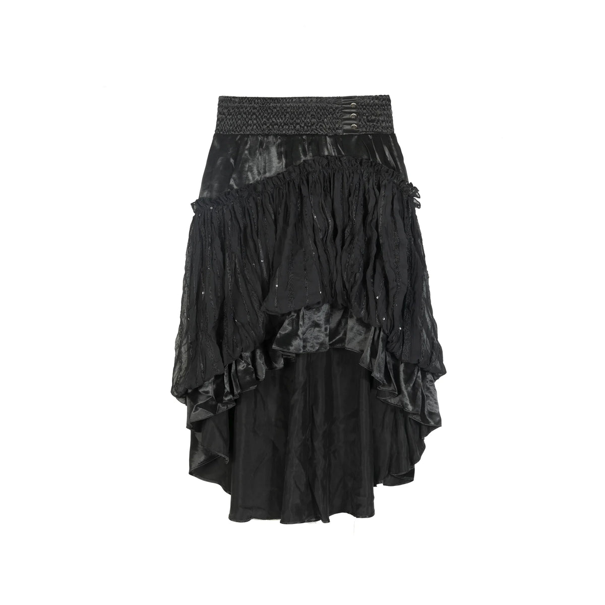 Asymmetrical High-Waisted Skirt