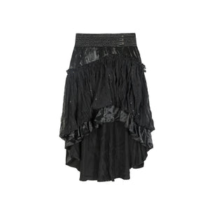 Asymmetrical High-Waisted Skirt