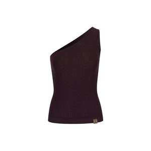 Asymmetrical Knit Summer Vest