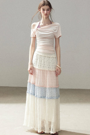 Asymmetrical Off-Shoulder Top