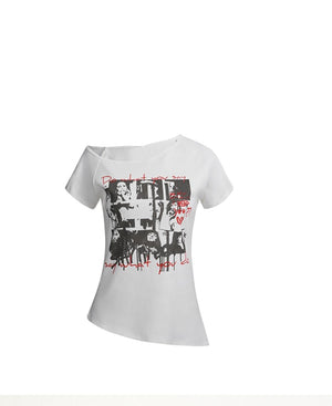 Asymmetrical Spice Tee