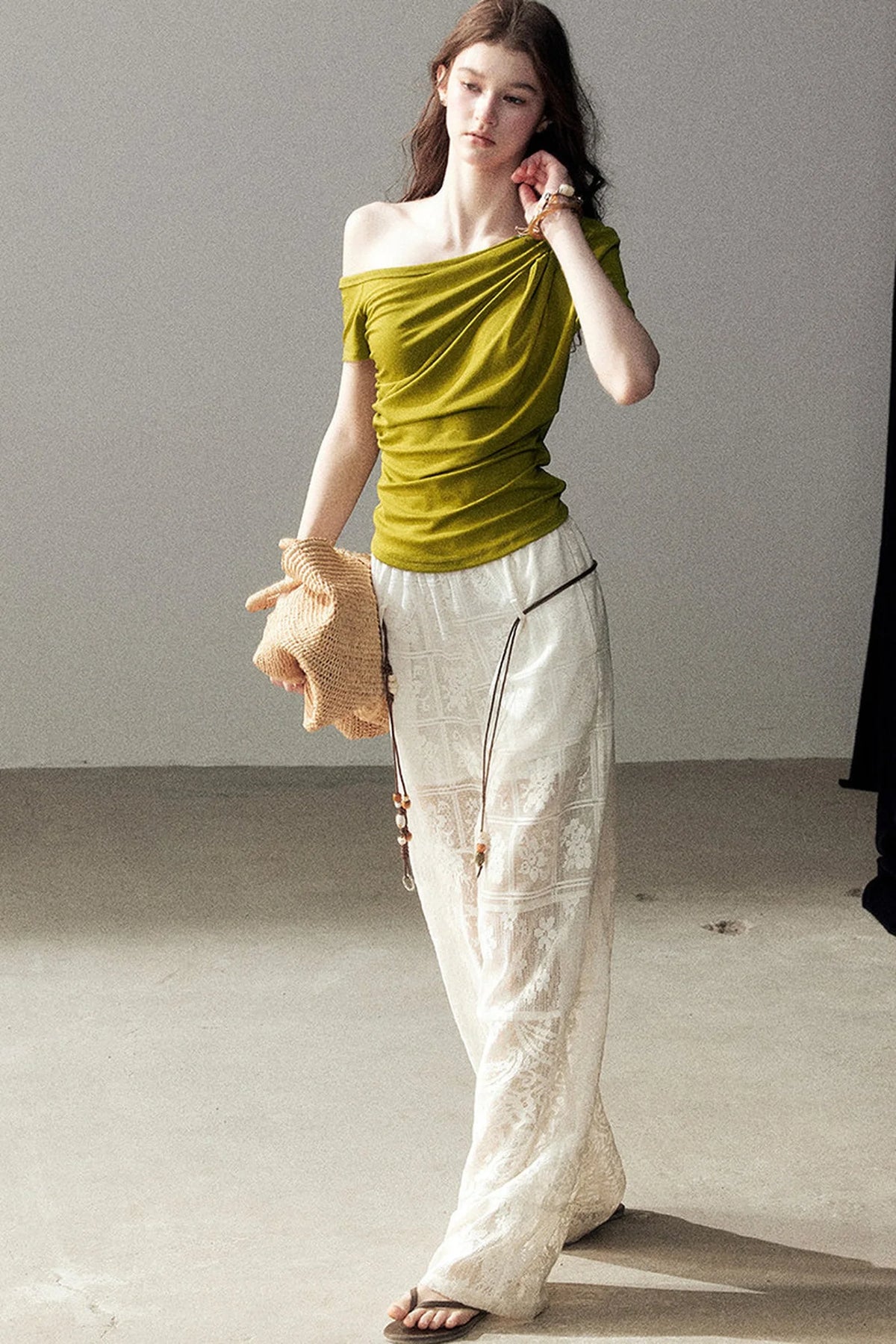 Asymmetrical Summer Commuter Top