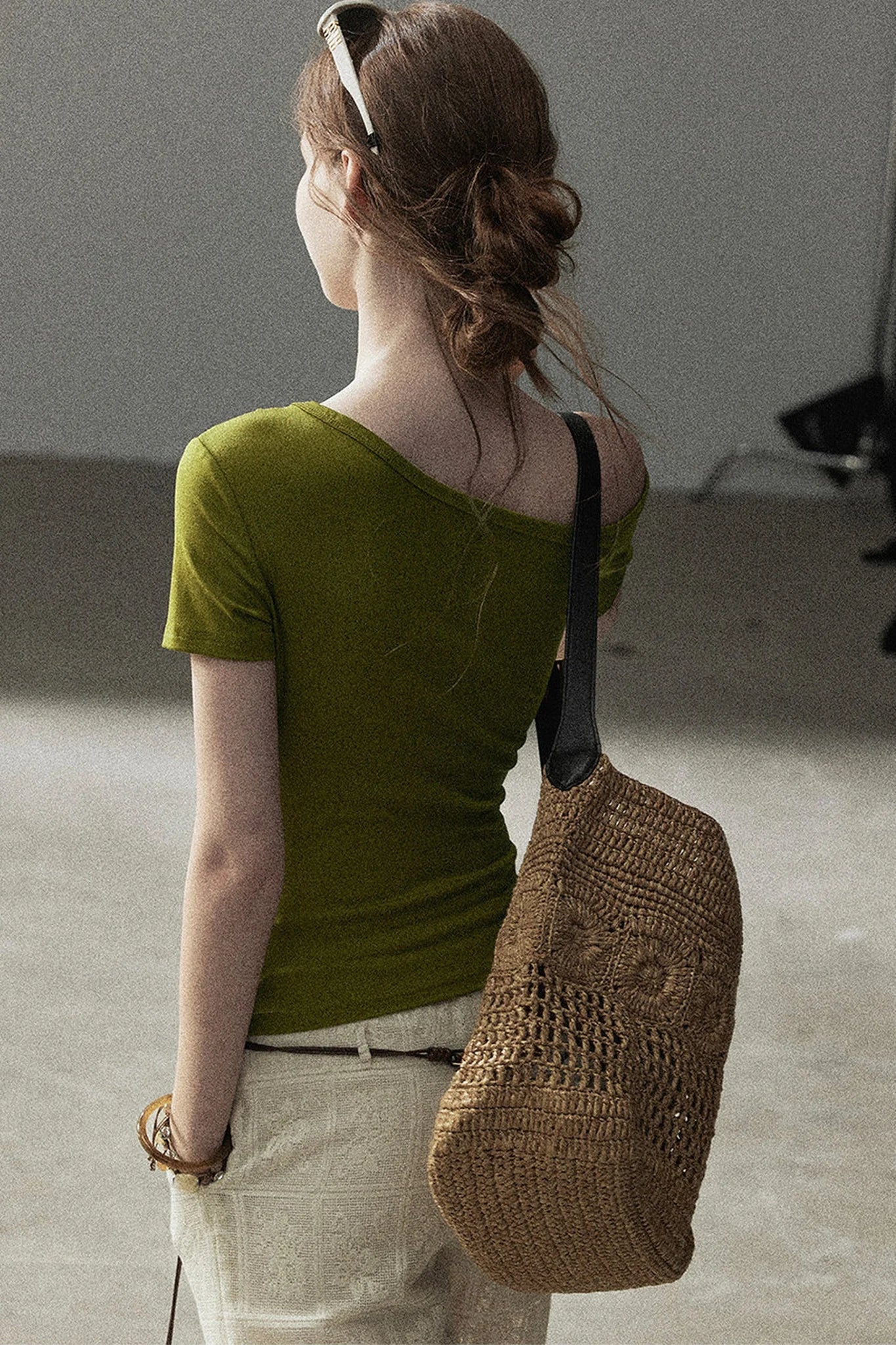 Asymmetrical Summer Commuter Top