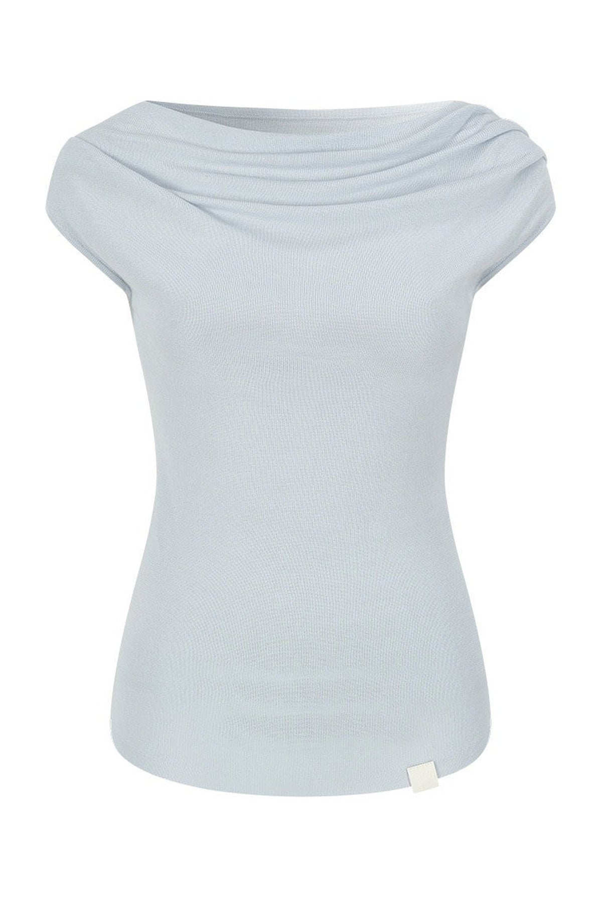 Asymmetrical Tencel Wool Top