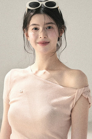 Asymmetrical Twist Summer Top
