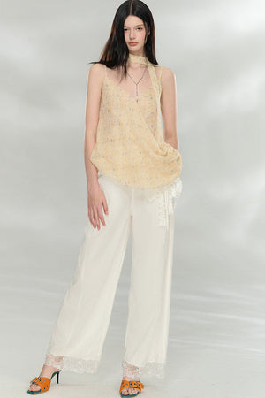 Asymmetrical V-Neck Camisole