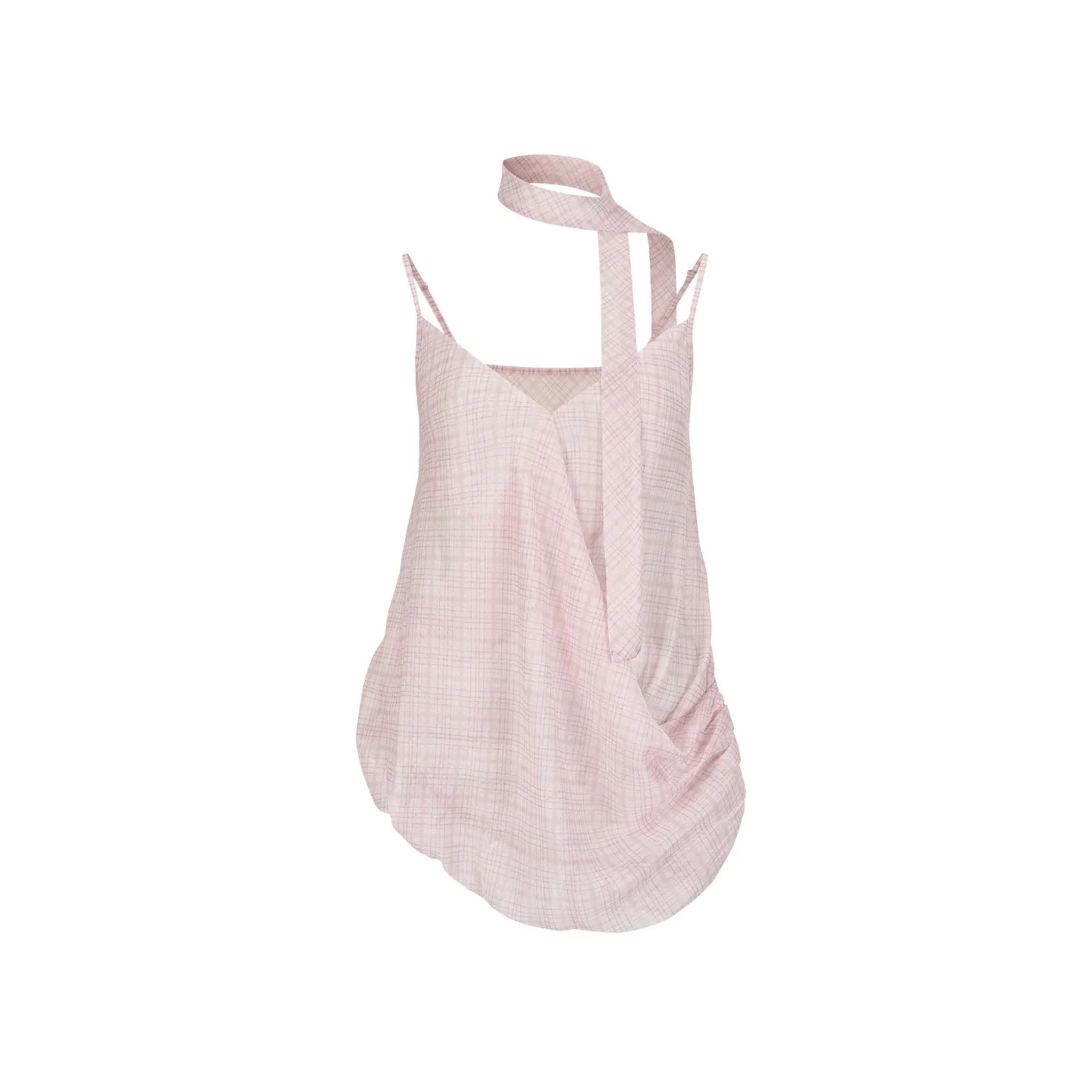 Asymmetrical V-Neck Camisole