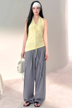 Austrian Sand-Washed Knit Top