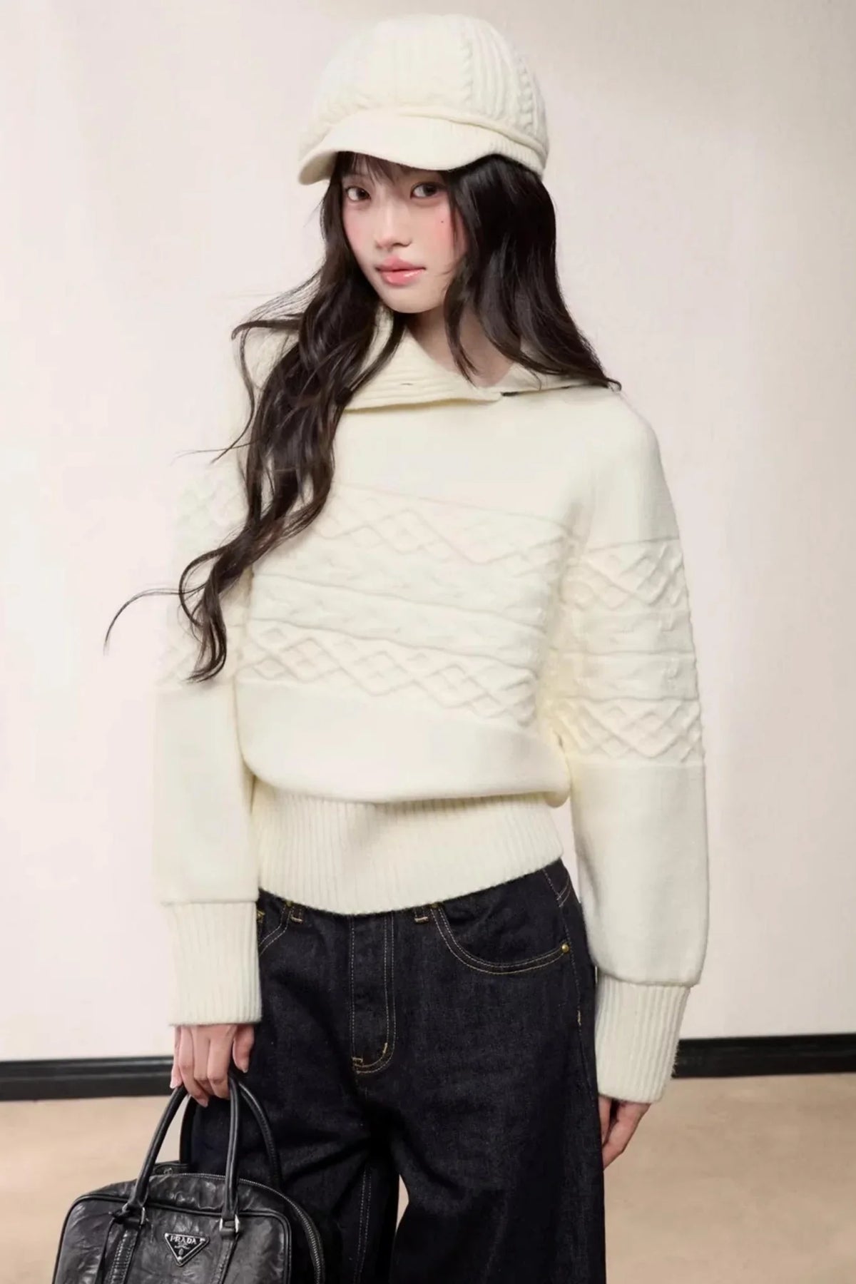 Autumn Batwing Knit Sweater