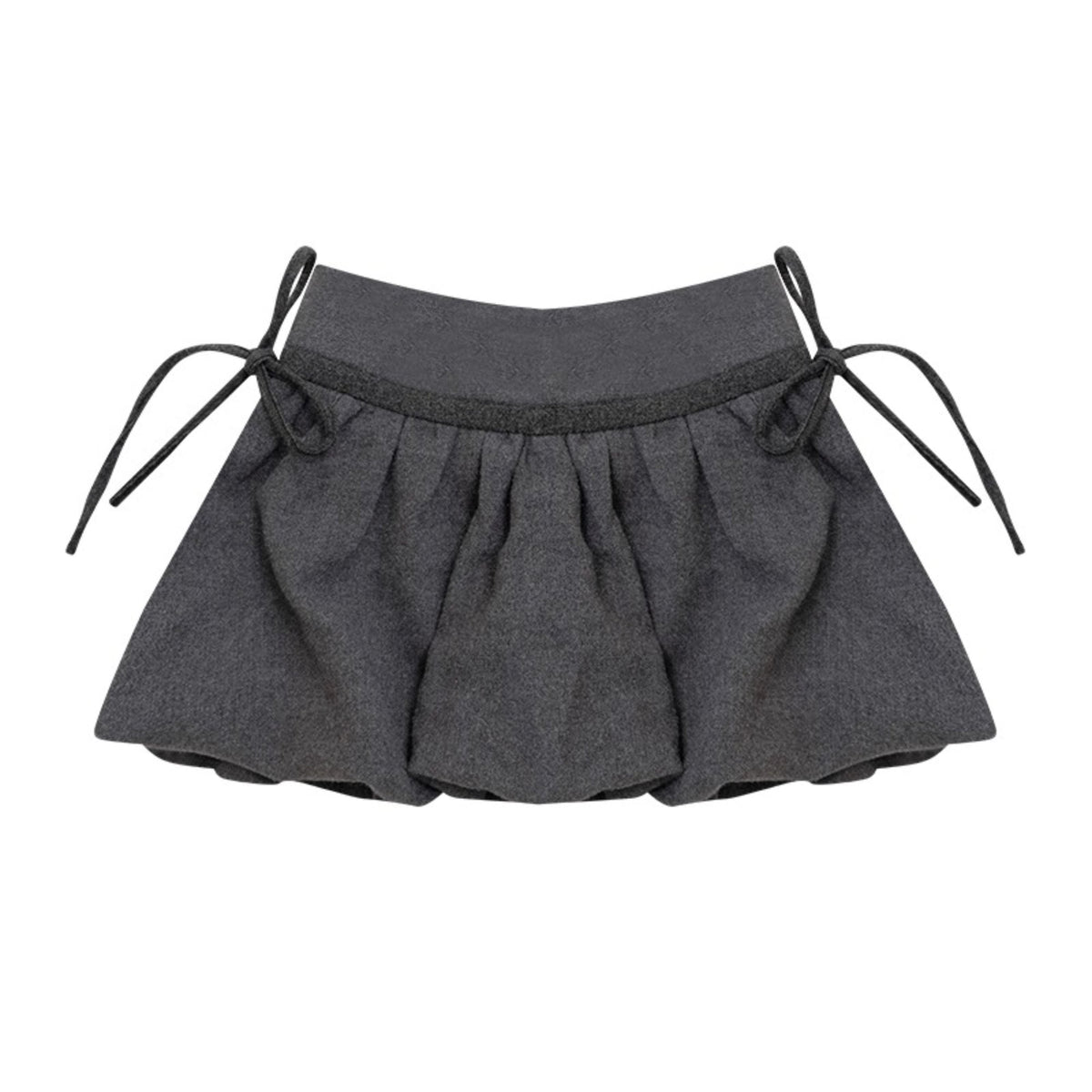 Autumn High-Waisted Woolen A-Line Skirt