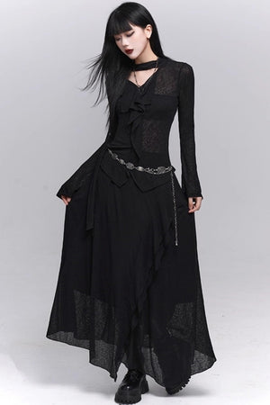 Autumn Korean Suit Skirt Set-Up