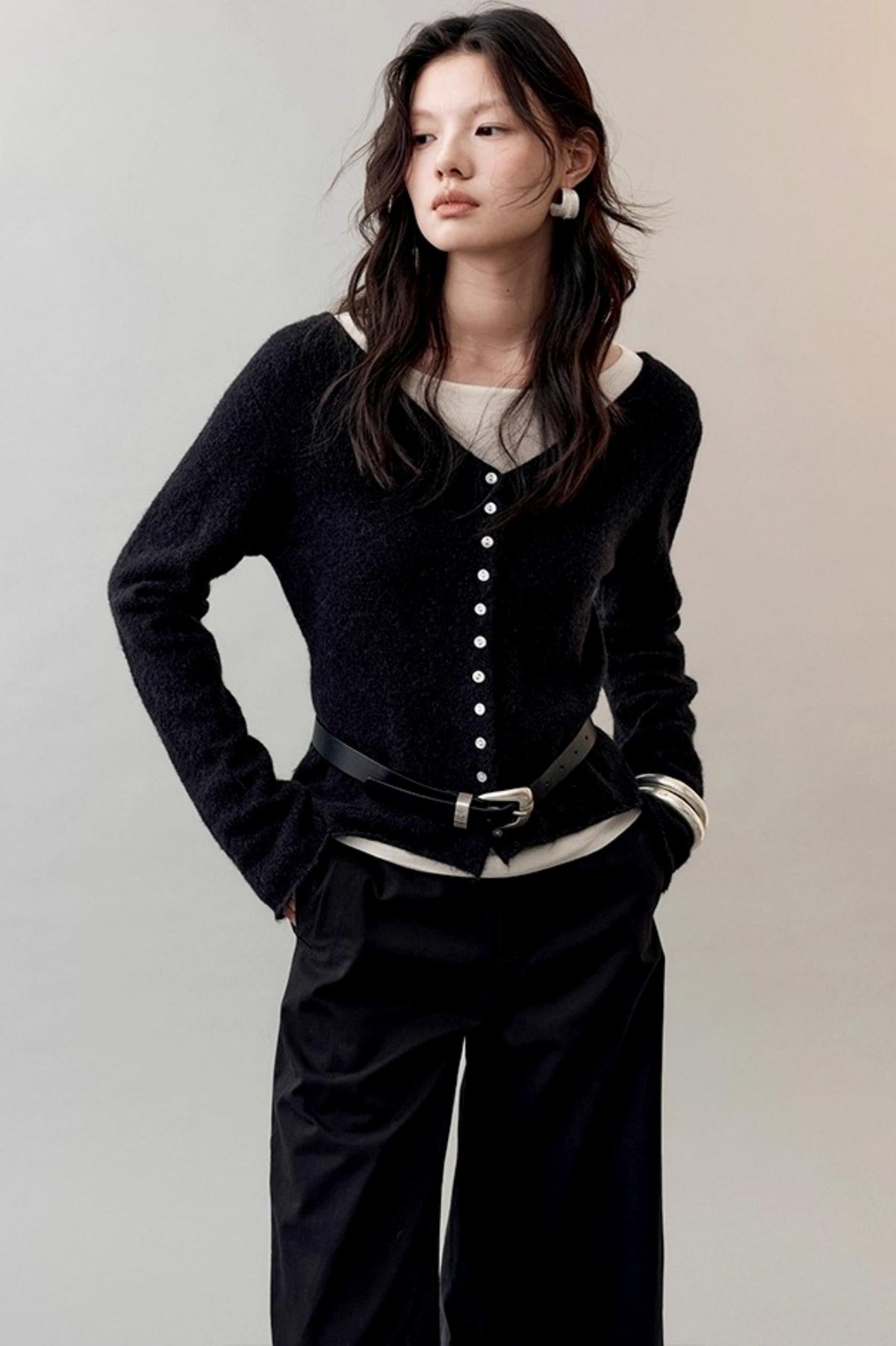 Autumn Layerable Knitted Cardigan