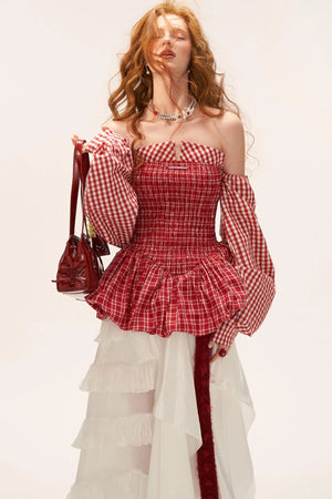 Autumn Long-Sleeved Waist Top