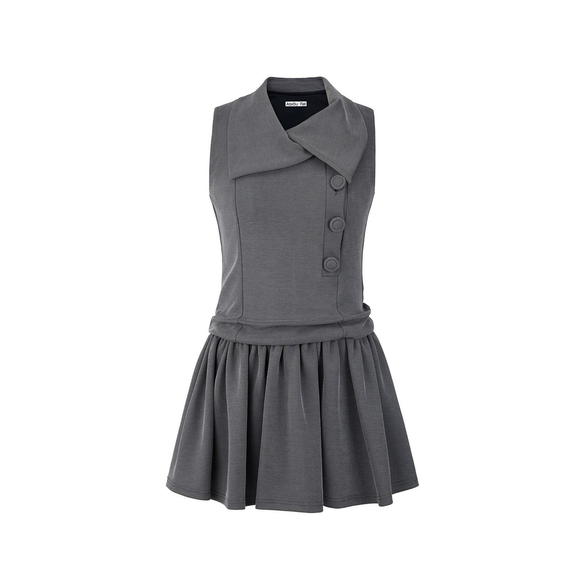 Autumn Navy A-Line Dress