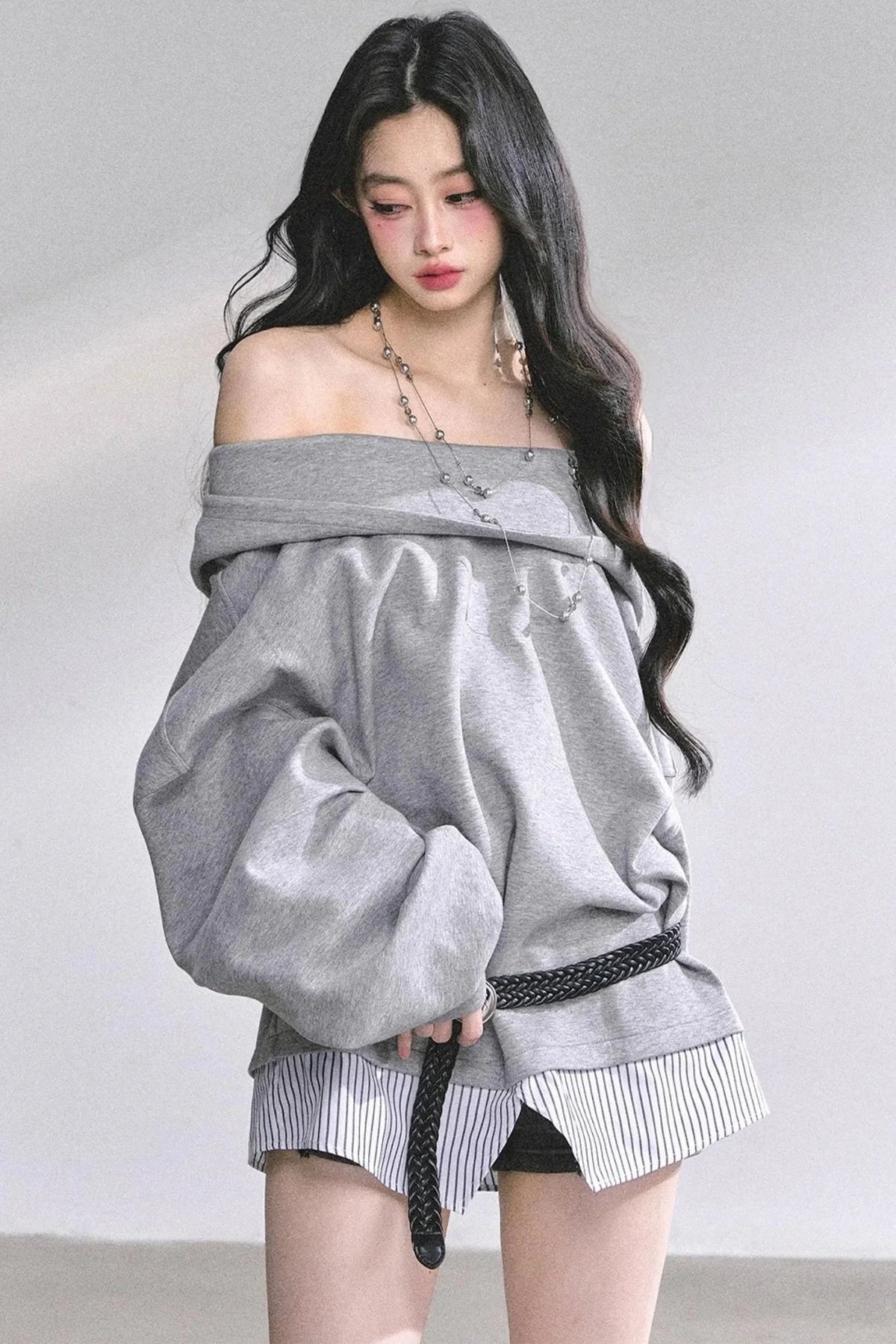 Autumn Oversized Hooded Sweatshirt