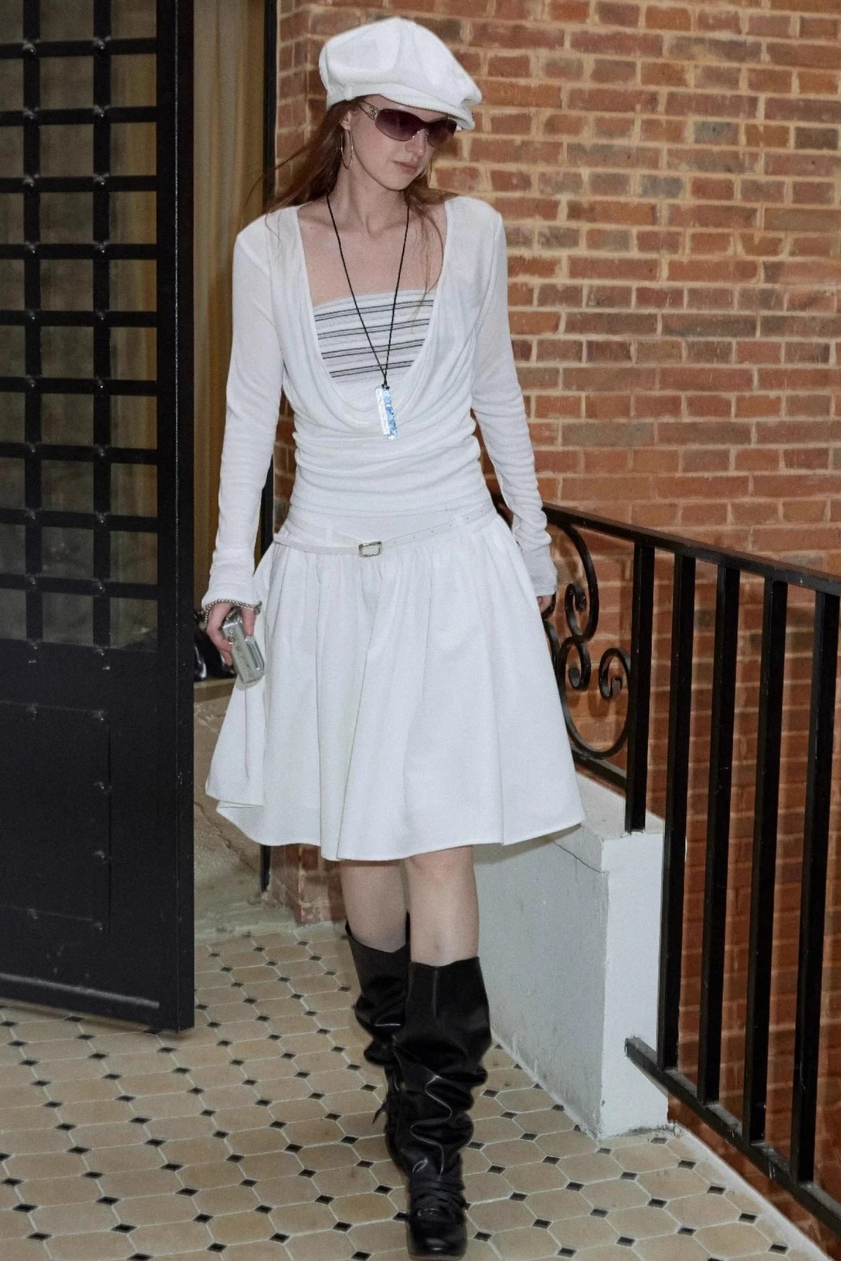 Autumn Pleated Skirt
