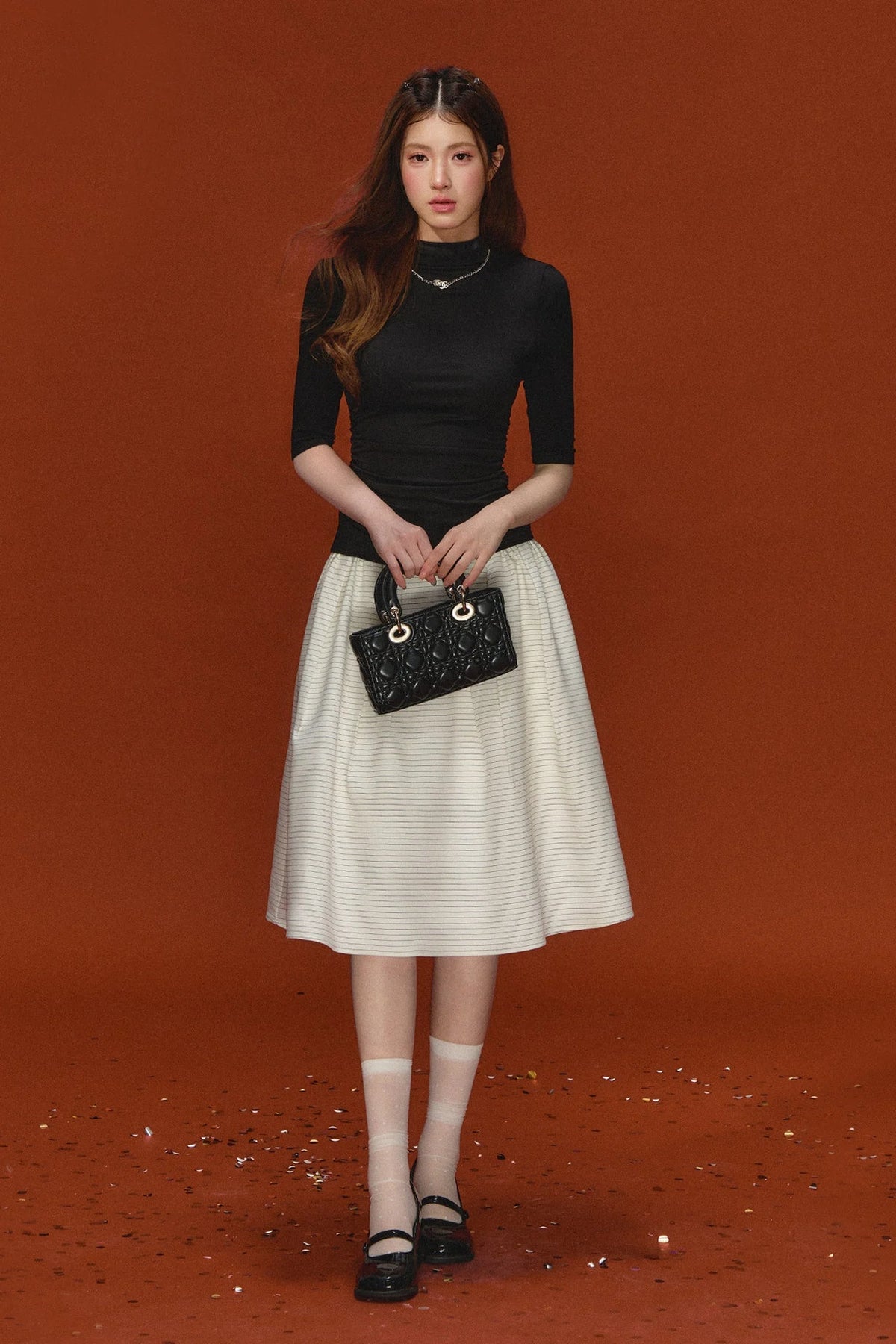 Autumn Ruched Knit Top