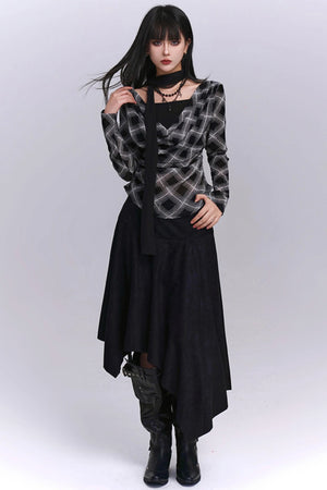 Autumn Suede Skirt