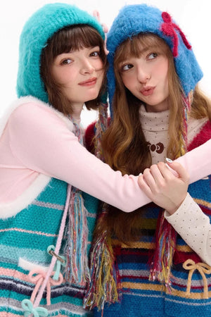 Autumn Twist Woolen Hat
