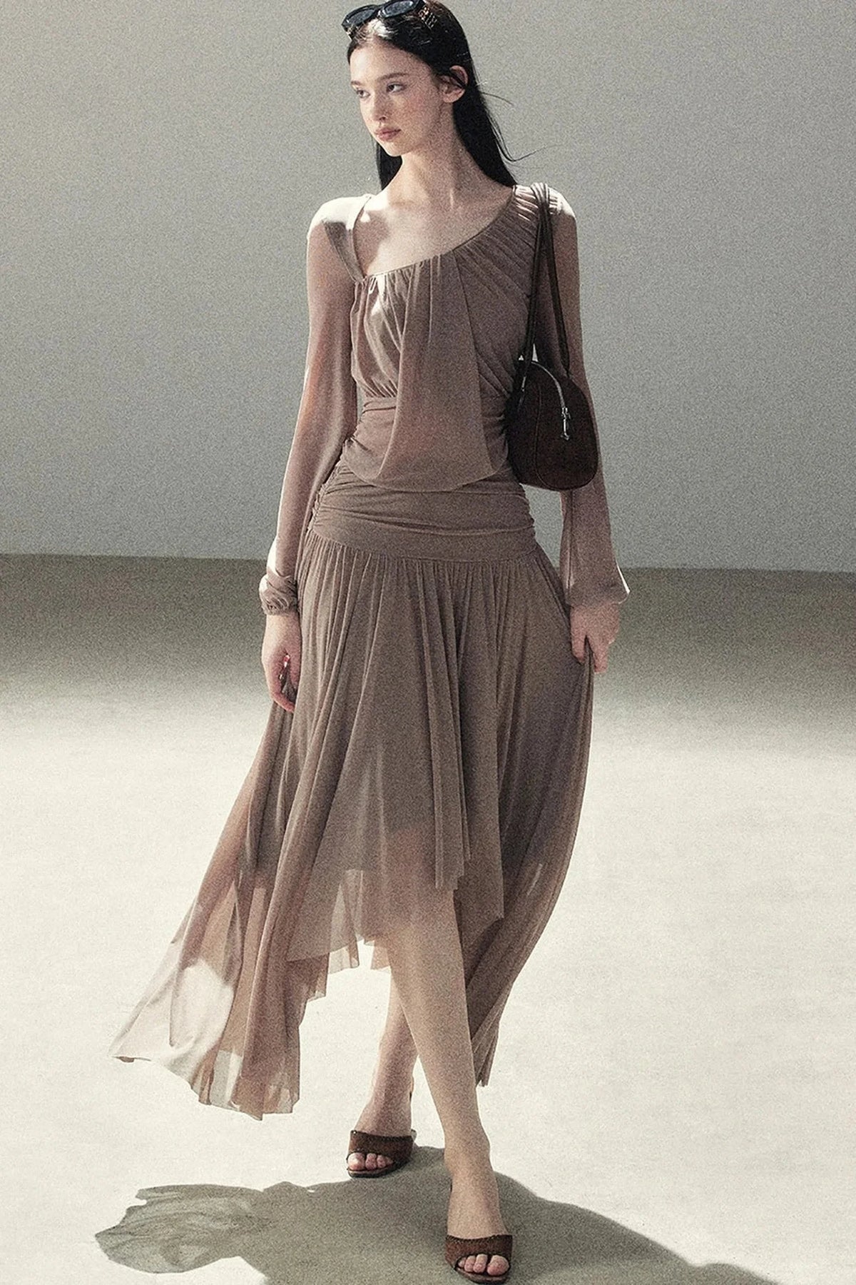 Autumn Two-Piece Top and Skirt Set-Up