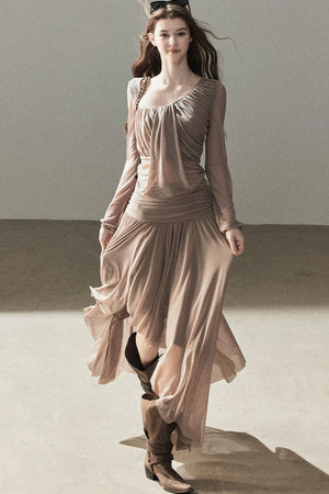 Autumn Two-Piece Top and Skirt Set-Up