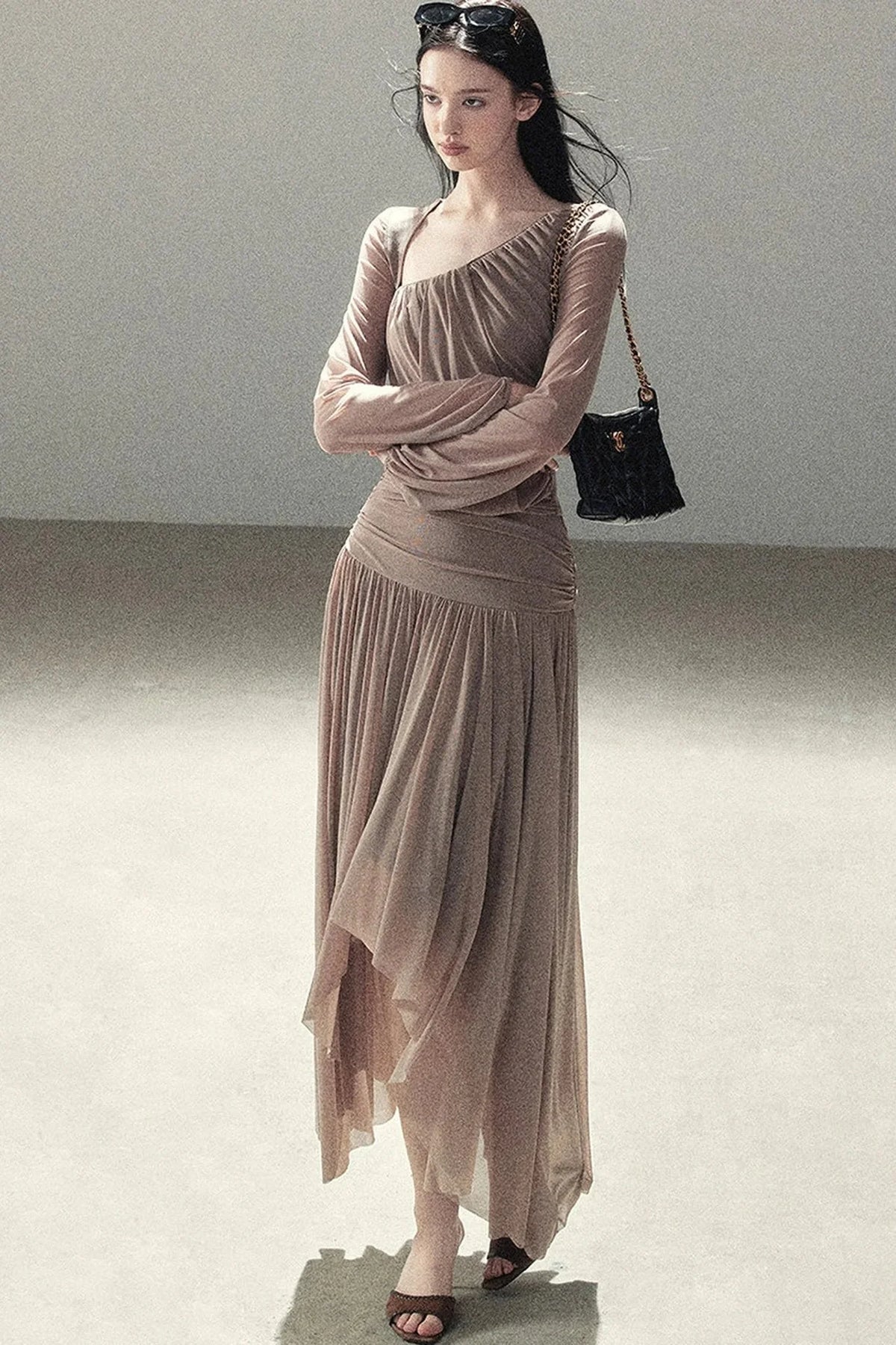 Autumn Two-Piece Top and Skirt Set-Up