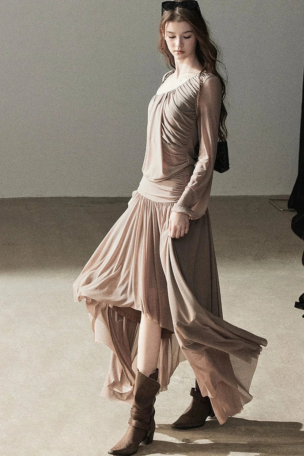 Autumn Two-Piece Top and Skirt Set-Up