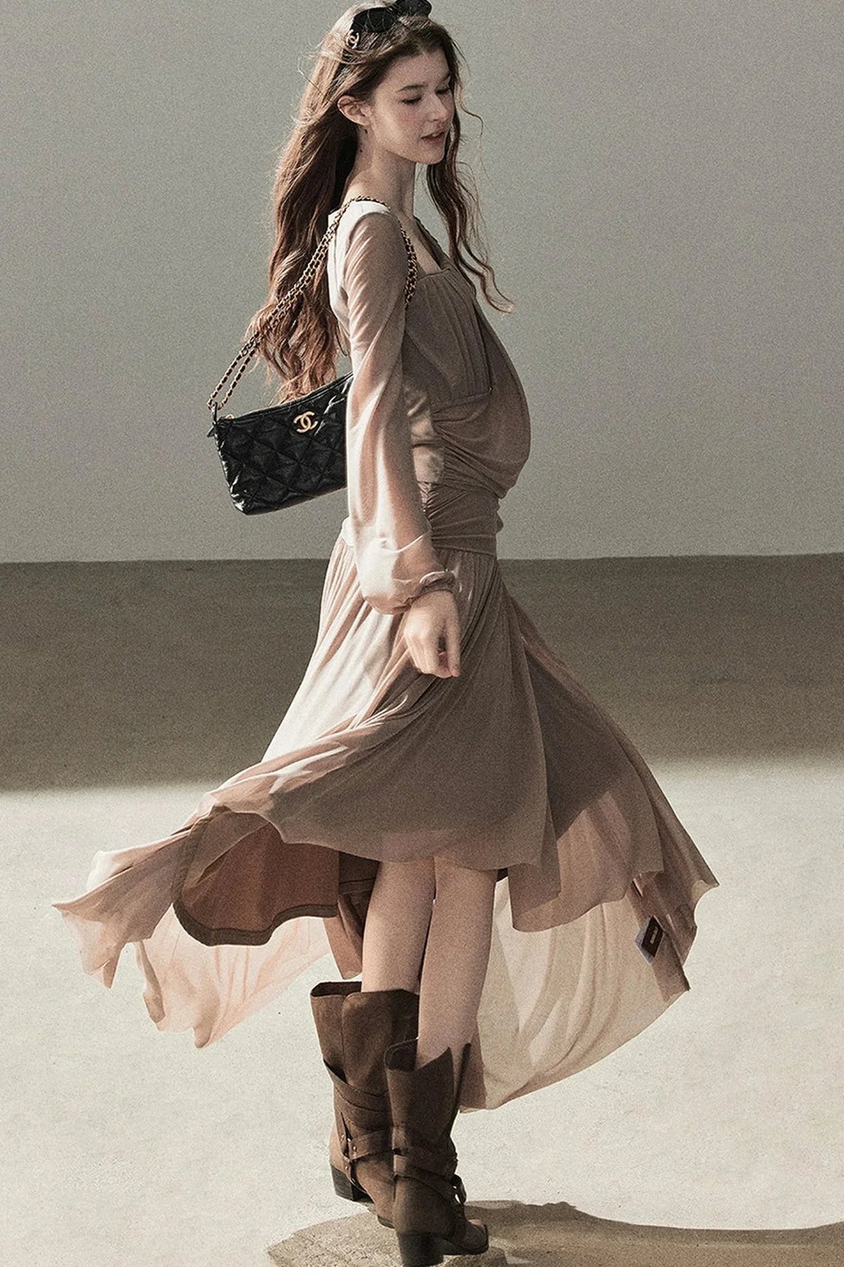 Autumn Two-Piece Top and Skirt Set-Up