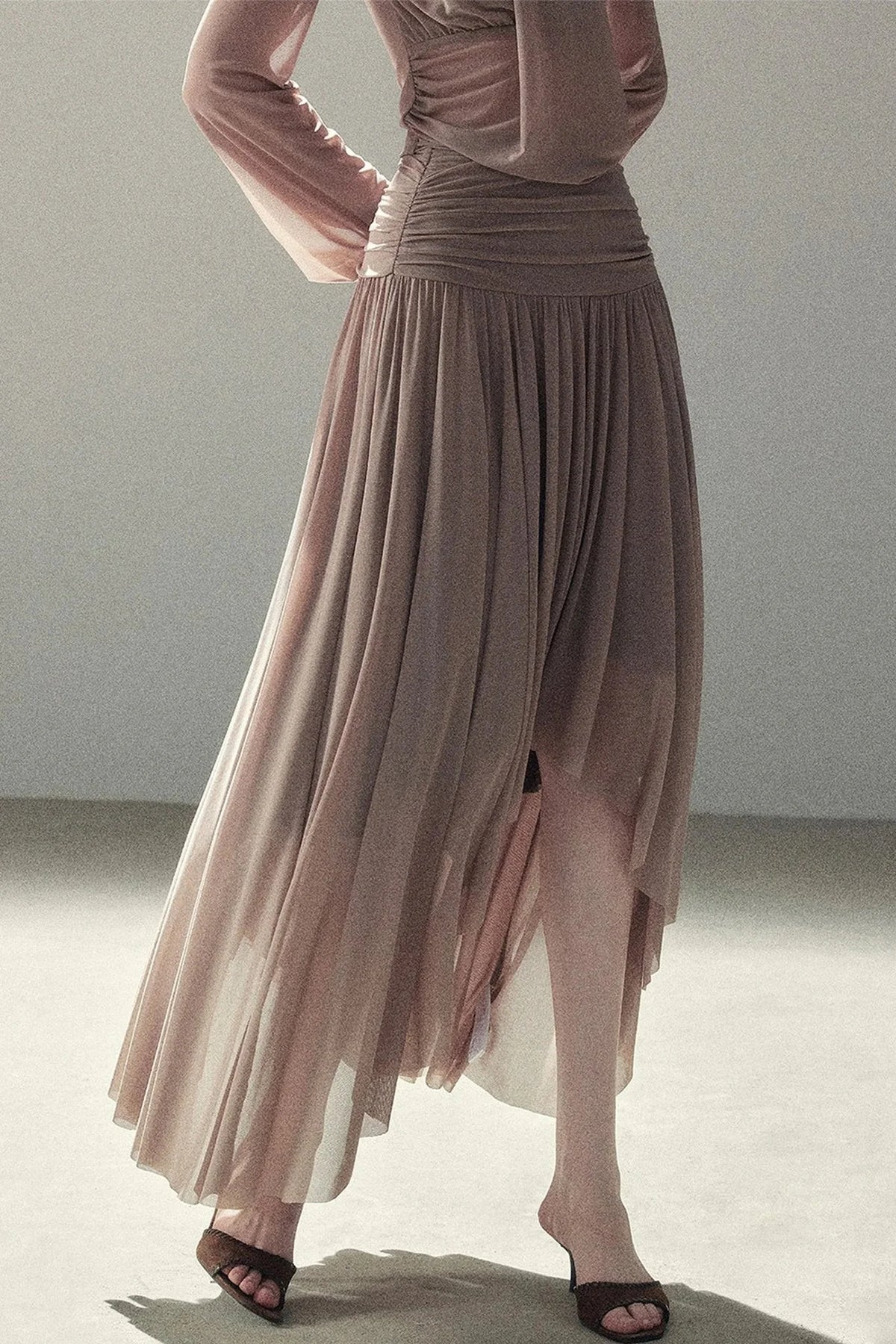 Autumn Two-Piece Top and Skirt Set-Up