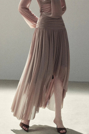 Autumn Two-Piece Top and Skirt Set-Up