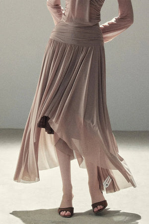 Autumn Two-Piece Top and Skirt Set-Up