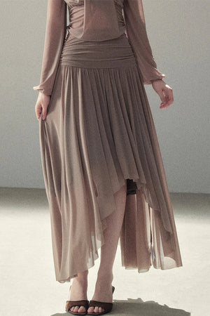 Autumn Two-Piece Top and Skirt Set-Up