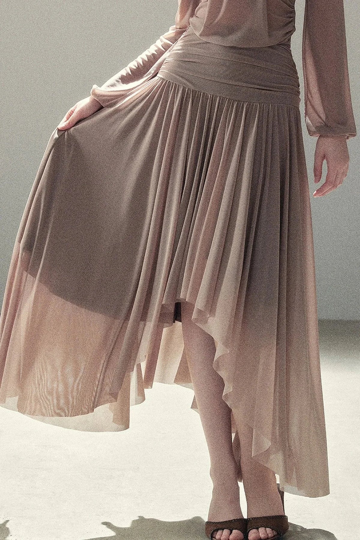 Autumn Two-Piece Top and Skirt Set-Up