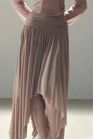 Autumn Two-Piece Top and Skirt Set-Up