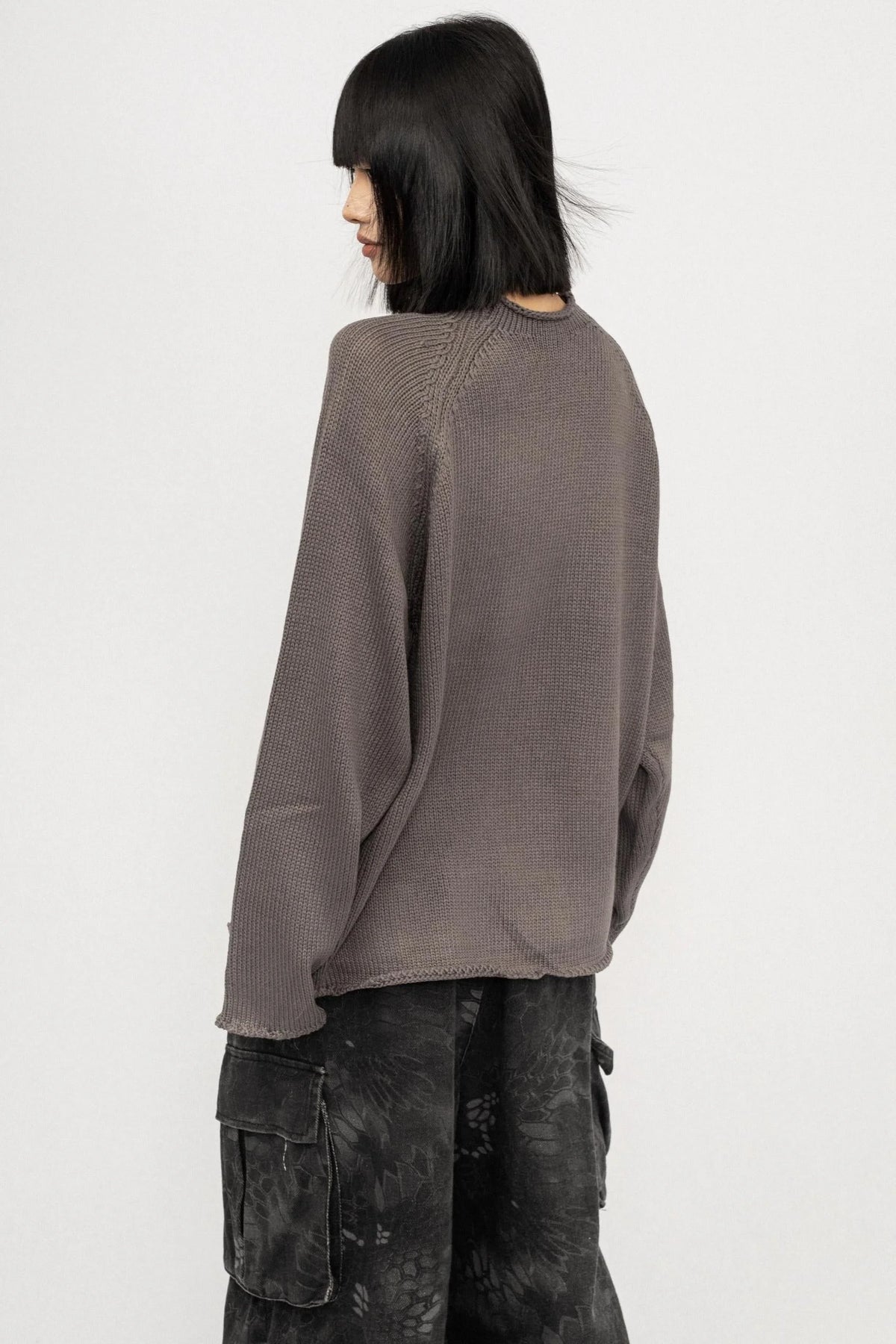Autumn Vintage Crew Knit Top