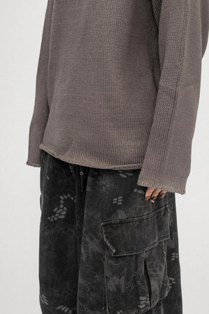 Autumn Vintage Crew Knit Top